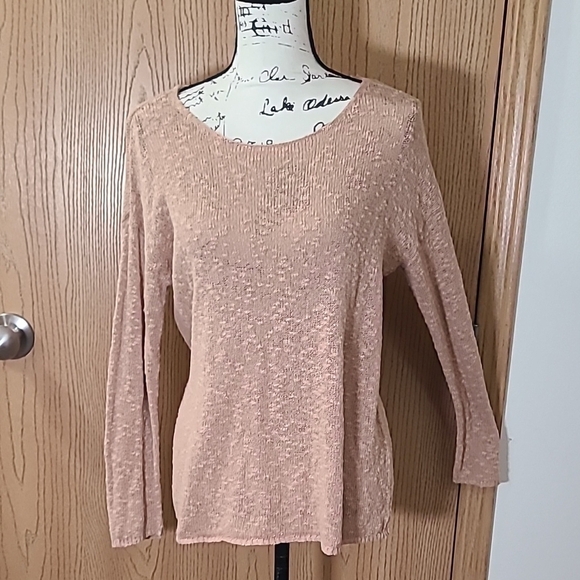 Forever 21 beige textured knit top sweater - Picture 1 of 2